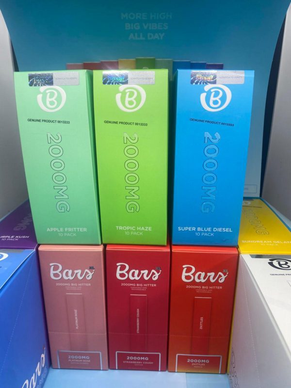 bars xl 2000mg big hitter