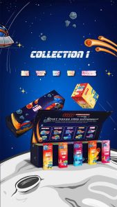 Uni 3 flavors in 1 disposable