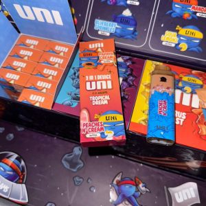 Uni 3 flavors in 1 disposable