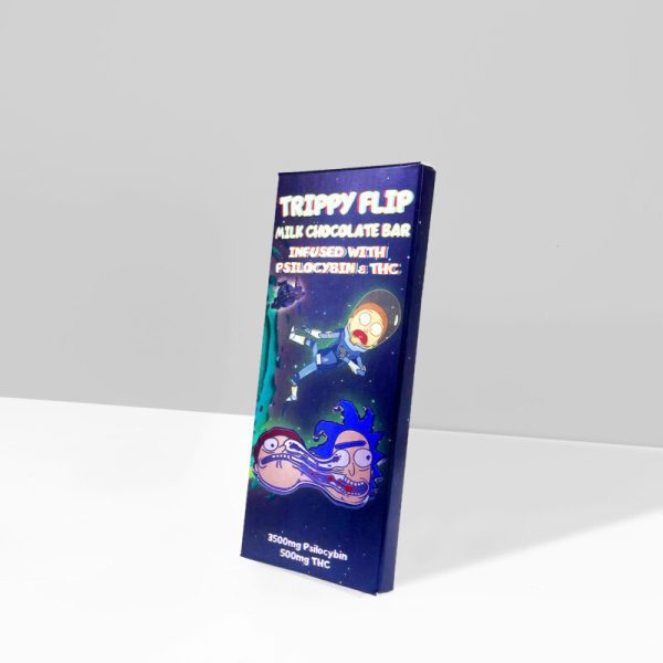 Trippy Flip Milk Chocolate – 3500mg Psilocybin 500mg THC 800x800 1