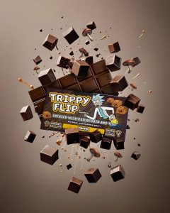 trippy flip chocolate bar