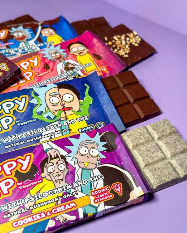 trippy flip chocolate bar