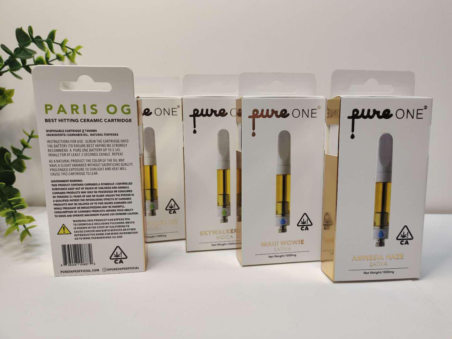 Buy Pure One Carts 1000MG Online Pure One Carts