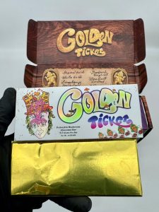 golden ticket chocolate bar