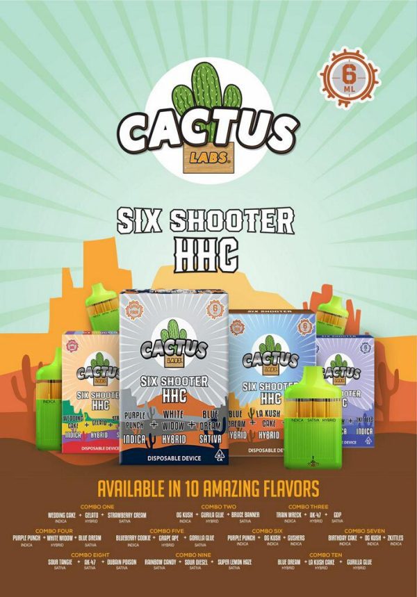 cactus labs six shooter hhc