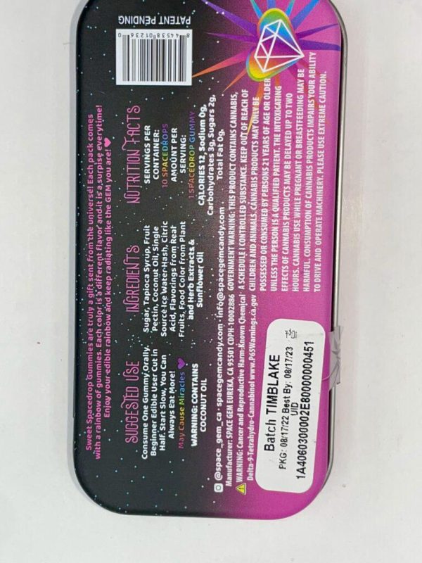 space gems edibles
