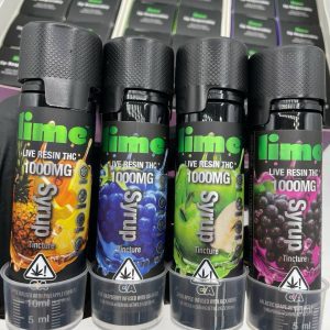 lime live resin syrup