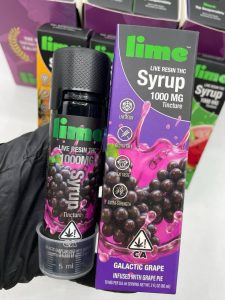 lime live resin syrup