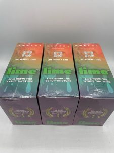 lime live resin syrup