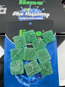 Lime Cannabis Infused Gummies
