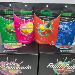 Lime Cannabis Infused Gummies