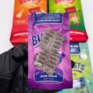 bursts by sauce edibles