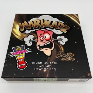 Warheadz premium hash rosin
