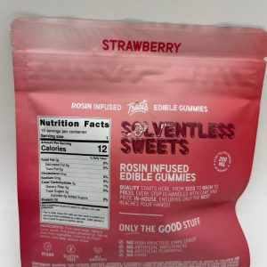Sweets Rosin edible gummies