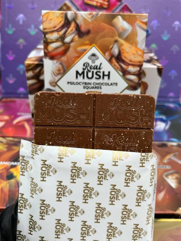 Real Mush Psilocybin chocolate squares