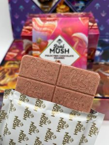 Real Mush Psilocybin chocolate squares
