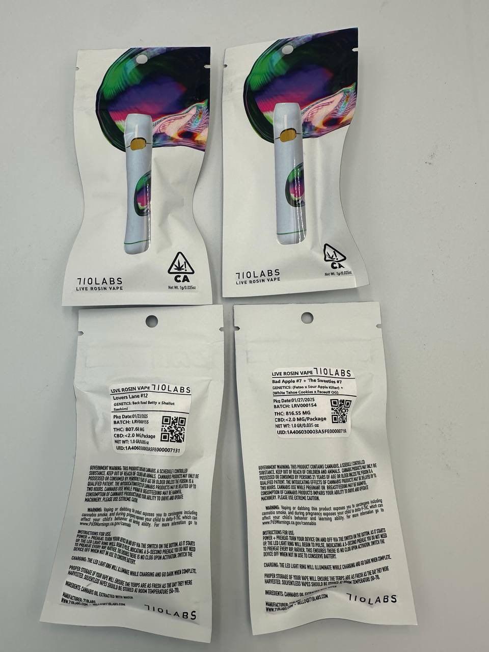 Buy 710 Labs Live Rosin Vape 1G Online 710 labs live rosin vape