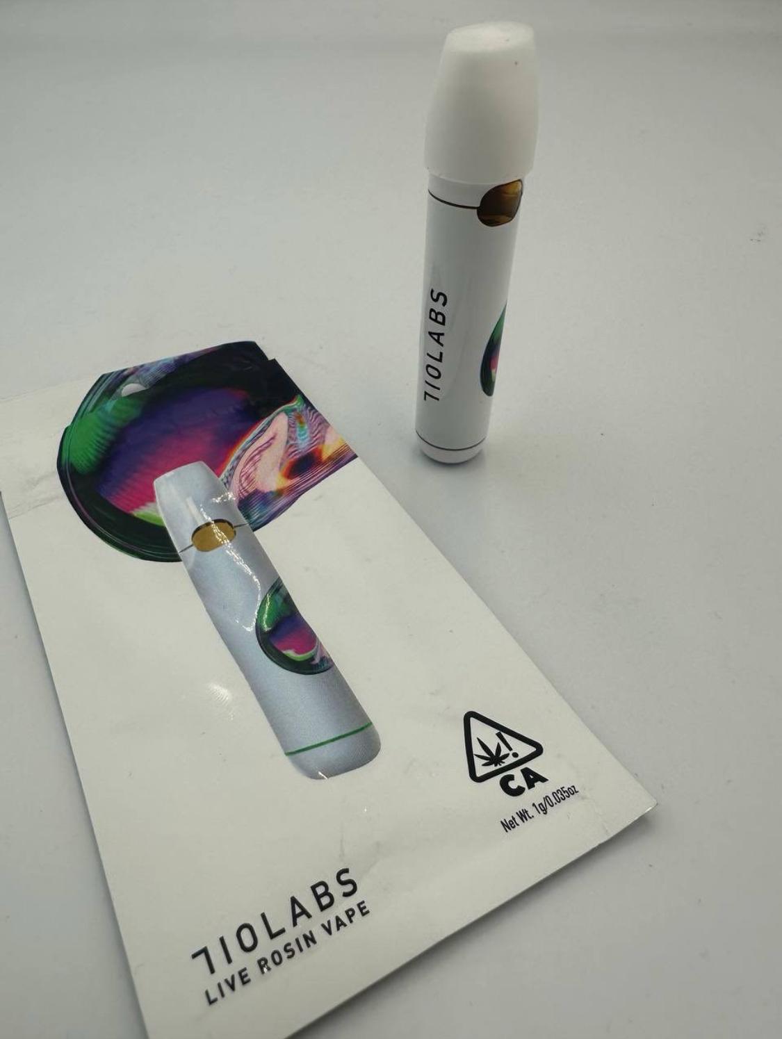 Buy 710 Labs Live Rosin Vape 1G Online 710 labs live rosin vape