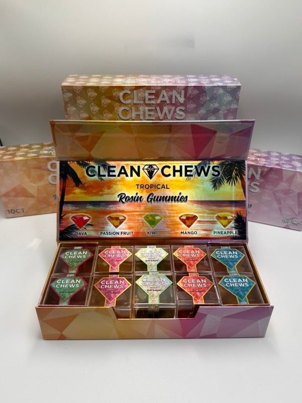 Clean Chews Tropical Rosin Gummies