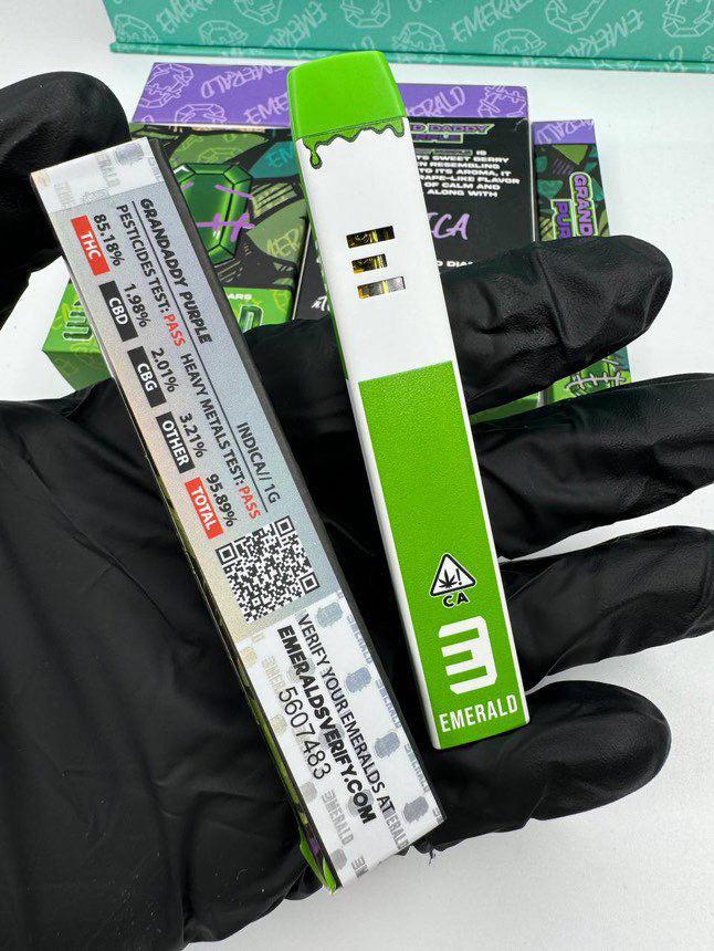 Buy Emerald 1g Disposable Vape Pens Online Emerald 1g Disposable
