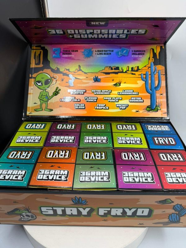 New Fryd 3G Disposable + 5 Gummies