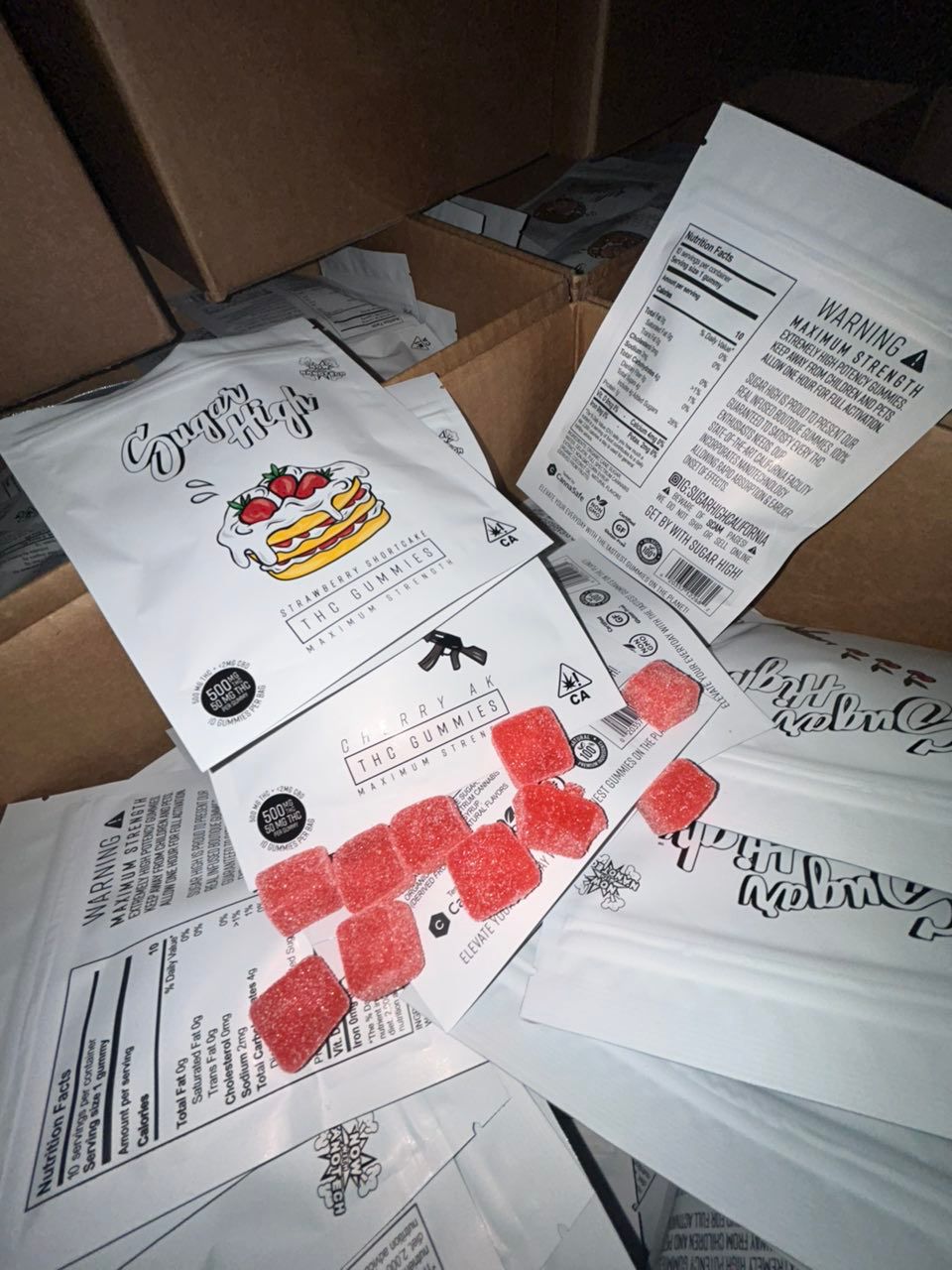 Buy Sugar High Gummies 500mg Online Sugar High Gummies 500mg