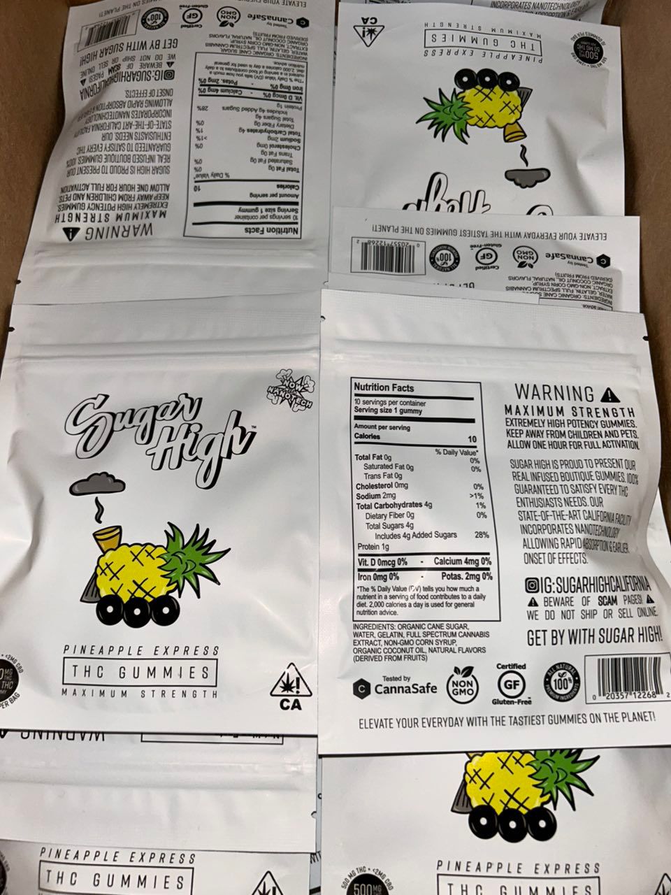 Buy Sugar High Gummies 500mg Online Sugar High Gummies 500mg