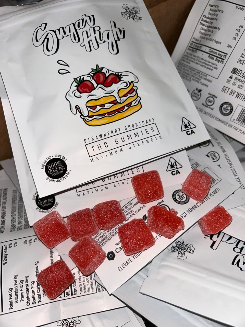 Buy Sugar High Gummies 500mg Online Sugar High Gummies 500mg