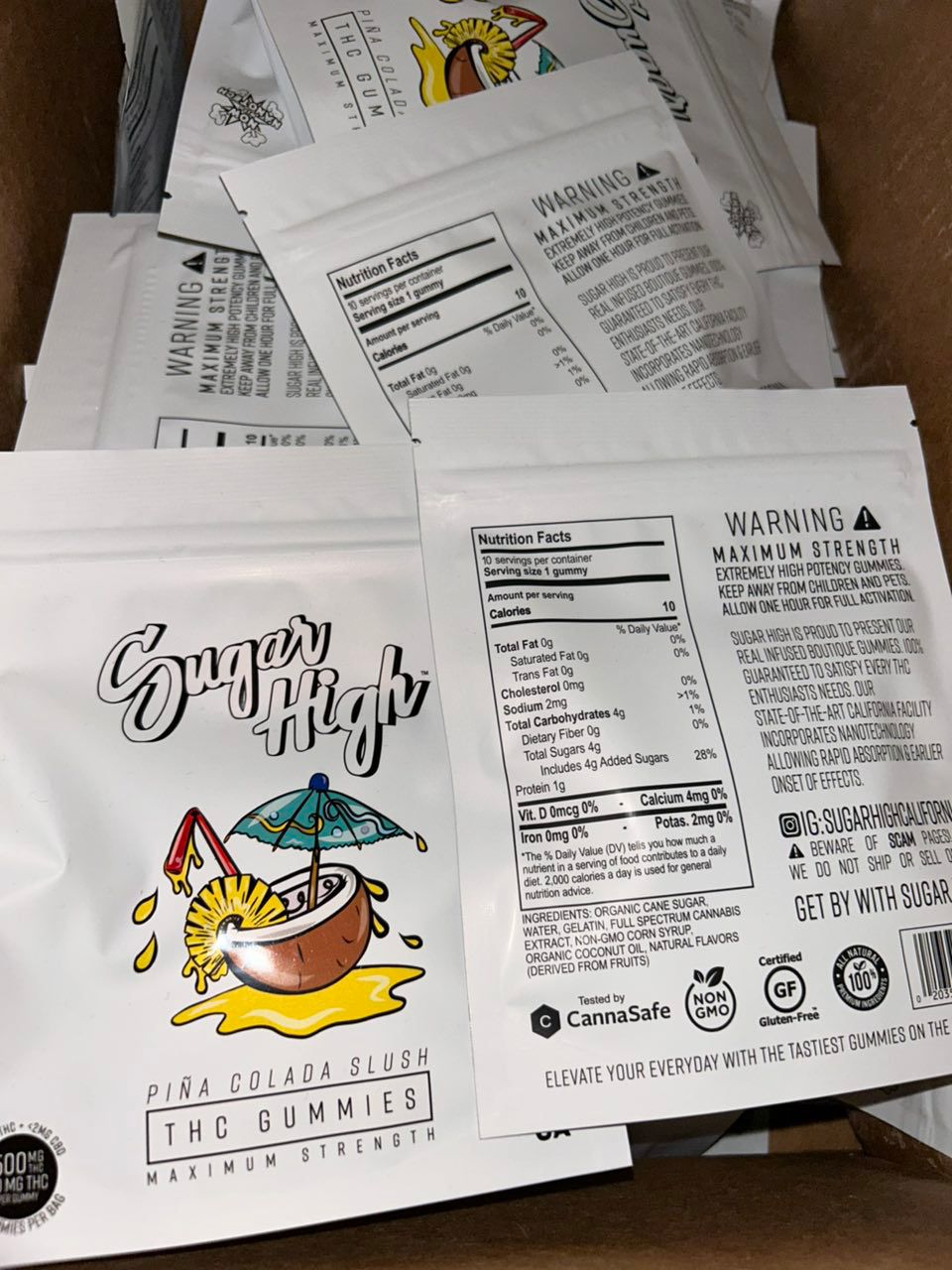 Buy Sugar High Gummies 500mg Online Sugar High Gummies 500mg