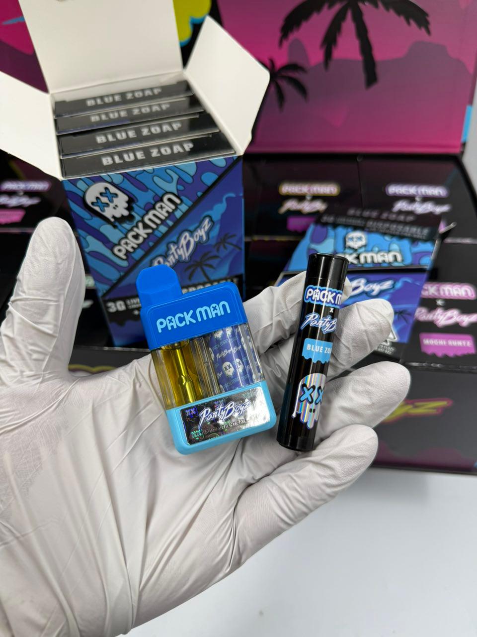 Buy Packman x Partyboyz 3g Disposable + Pre-roll Online Packman x Partyboyz 3g Disposable