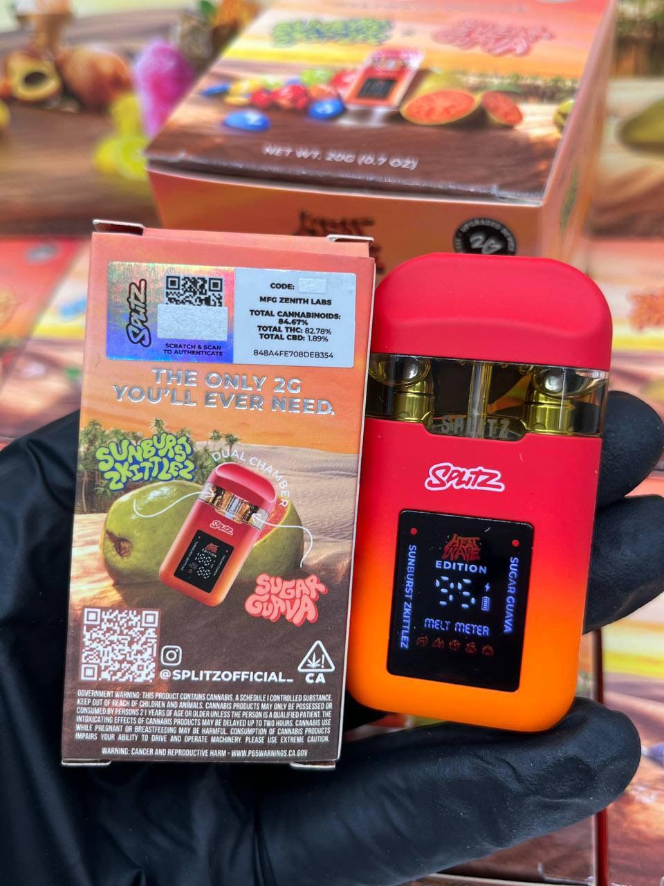 Buy Splitz 2g Disposable Heat Wave Edition Online Splitz 2g Disposable