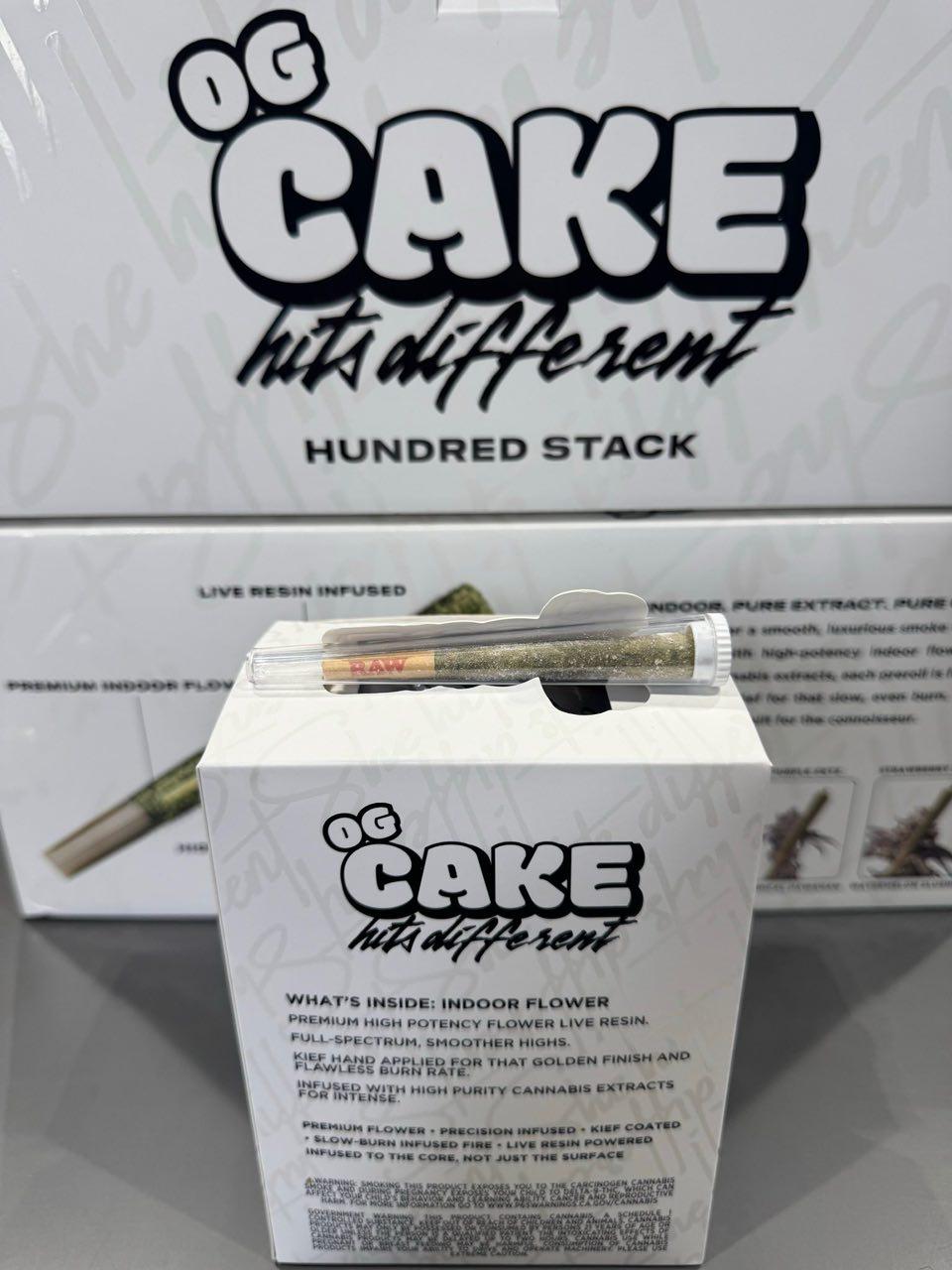 Buy OG Cake infused pre-rolls Online OG Cake infused pre-roll