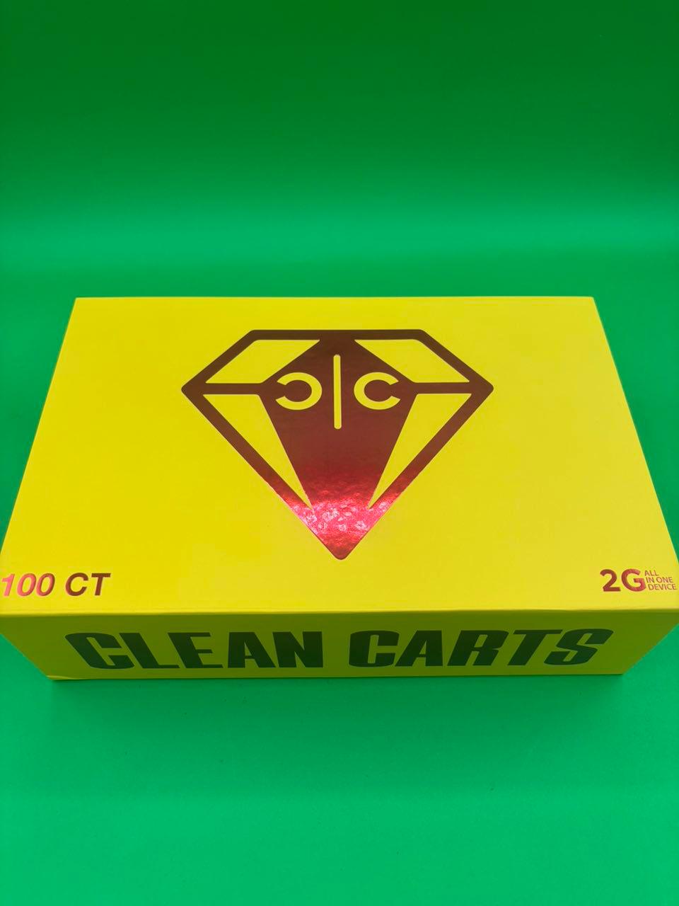 Buy Clean Carts Yellow Edition 2G Disposable Online Clean Carts Yellow Edition