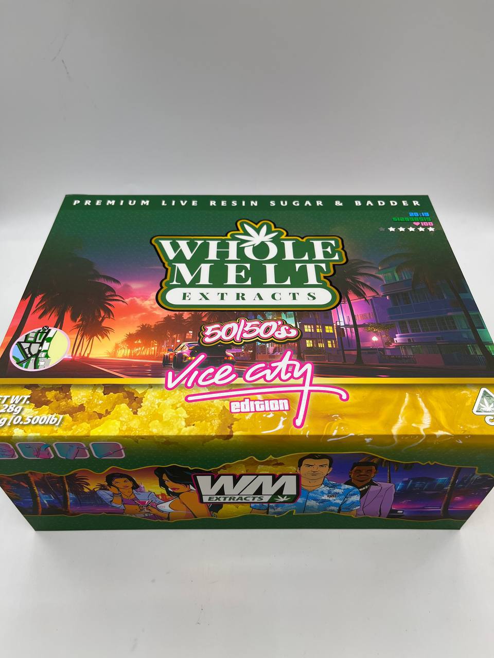 Buy Whole Melt Extracts 50/50’s Vice City Edition Online Whole Melt Extracts 50/50