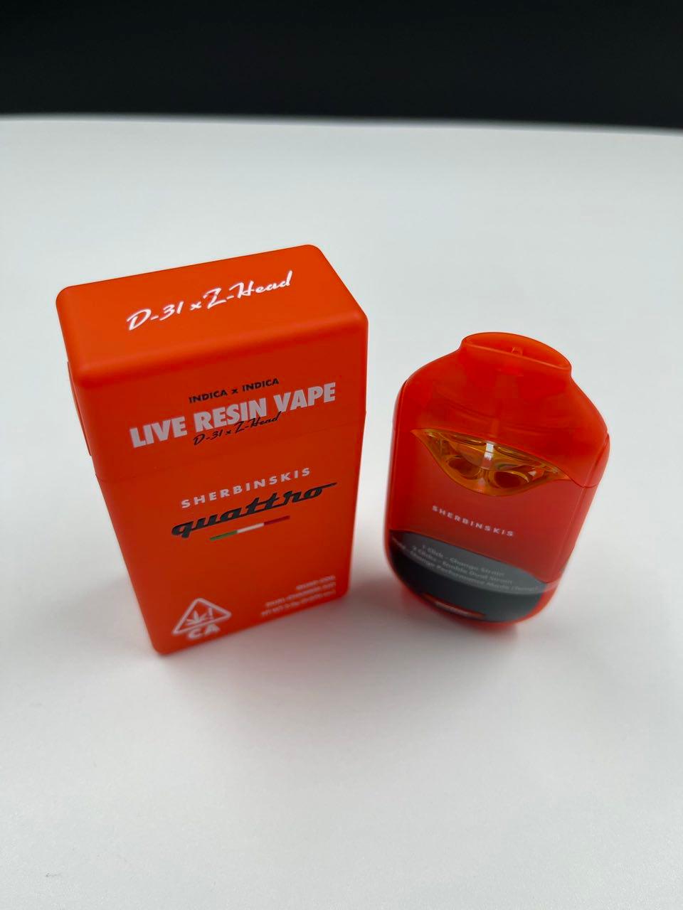 Buy Sherbinskis Quattro Edition 2G Disposable Online Sherbinskis 2G Quattro Edition