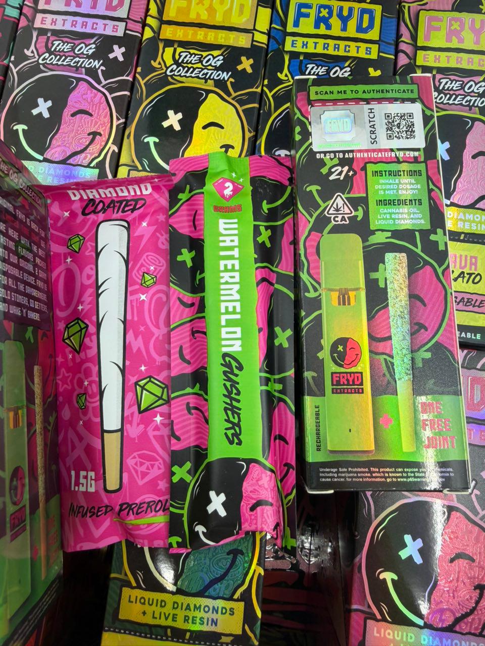 Buy Fryd OG Collection With Pre Roll Online Fryd 2G Disposable