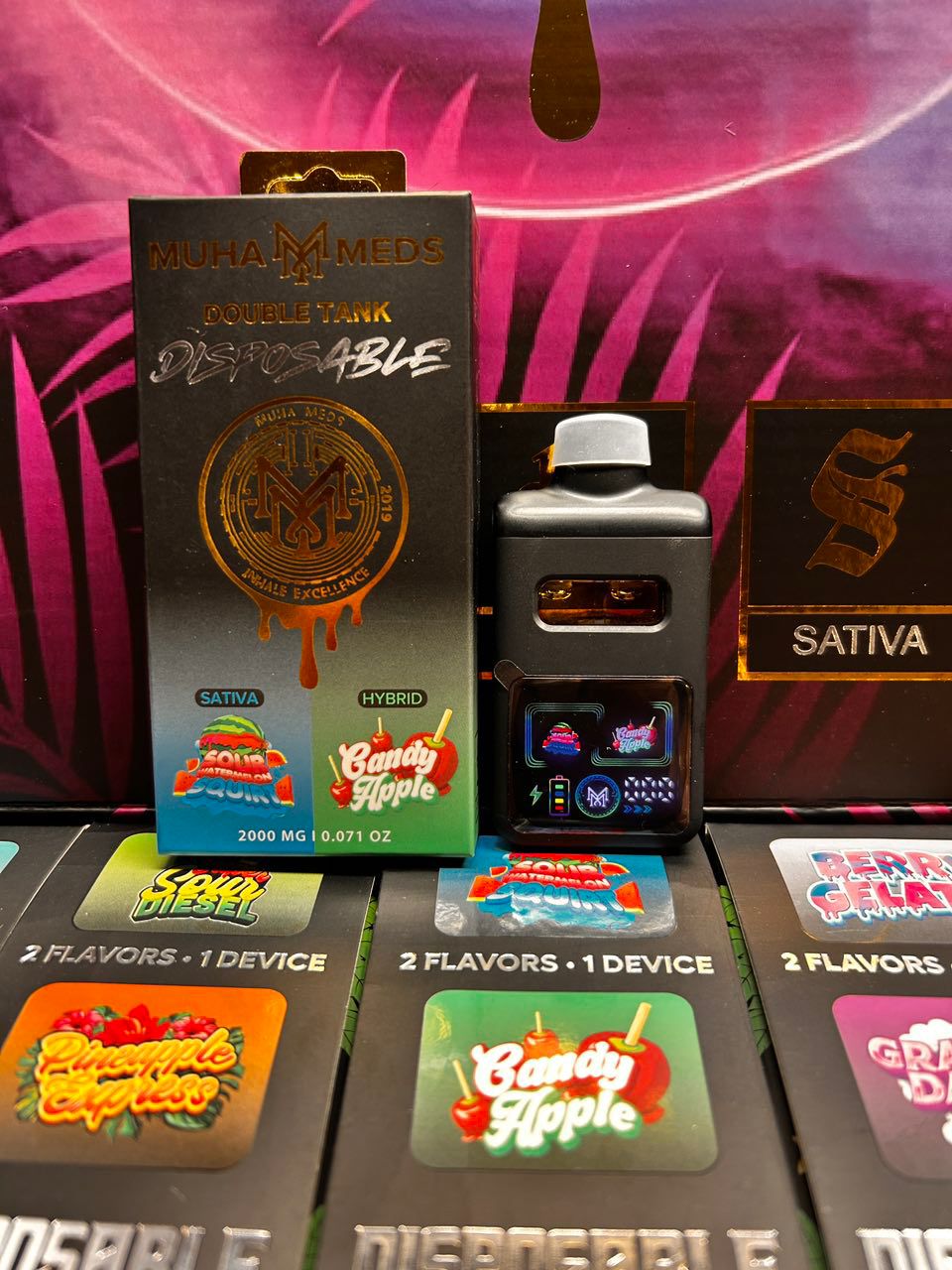 Buy Muha Meds Summer Edition Dual Chamber Disposable Online Muha Meds Summer Edition