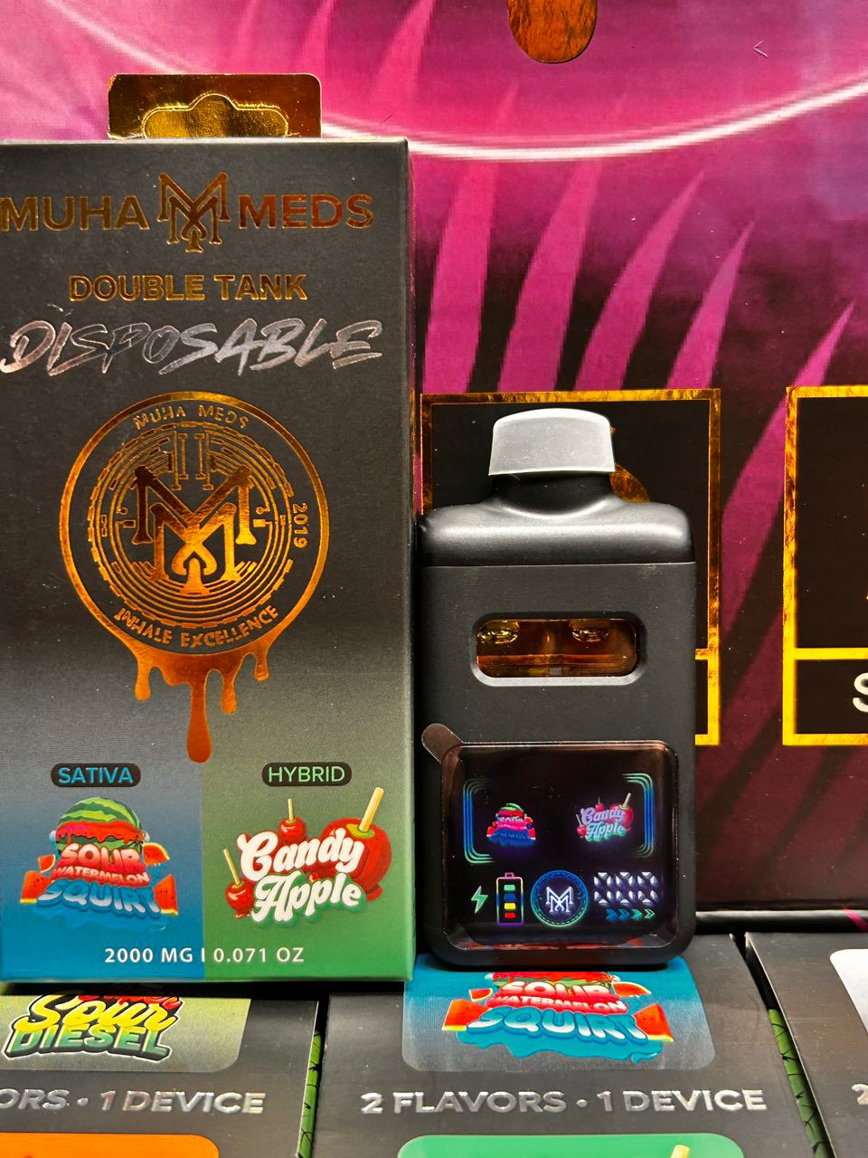 Buy Muha Meds Summer Edition Dual Chamber Disposable Online Muha Meds Summer Edition