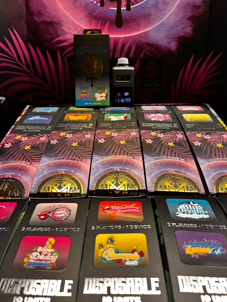 Buy Muha Meds Summer Edition Dual Chamber Disposable Online Muha Meds Summer Edition