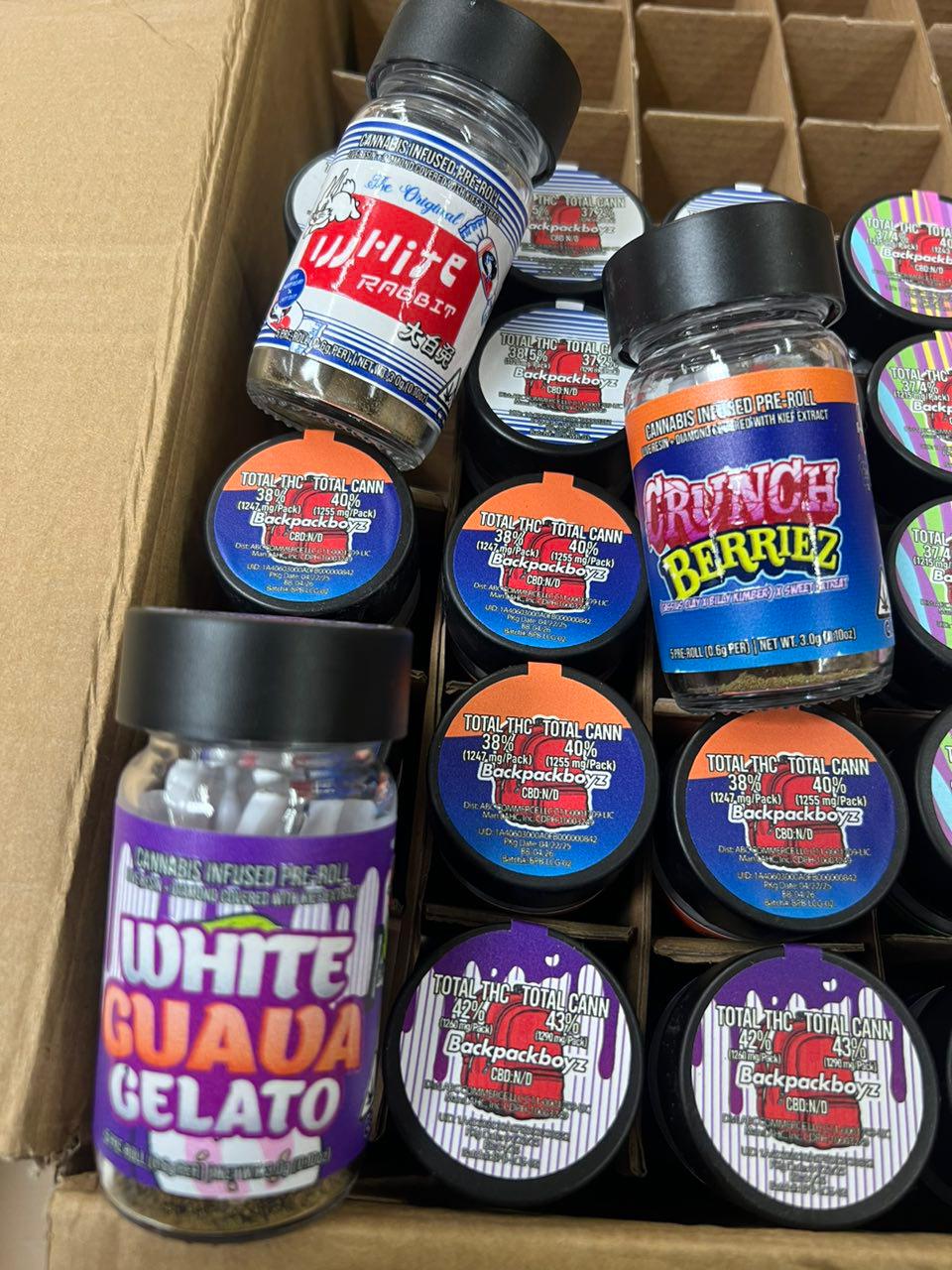 Buy Backpackboyz infused pre rolls Online Backpackboyz infused pre rolls