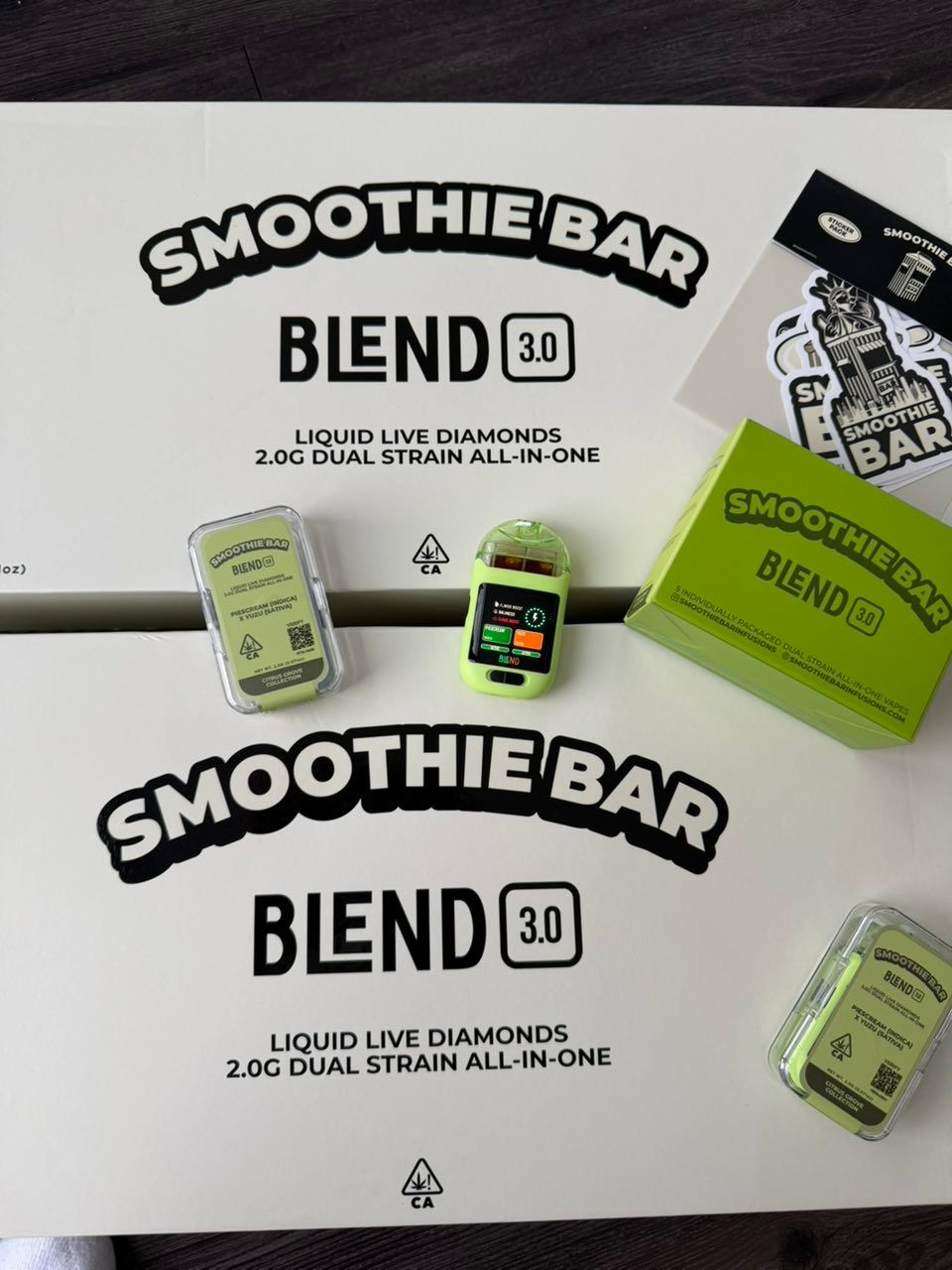 Buy New Smoothie Bar 2G Dual Chamber Disposable Online New Smoothie Bar 2G