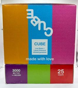 Buy Cube Infused Gummies
